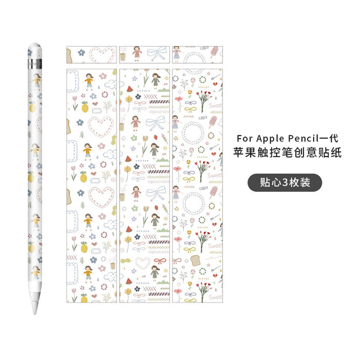 Wholesale Cartoon Apple Pencil Sticker JDC-ST-XL002