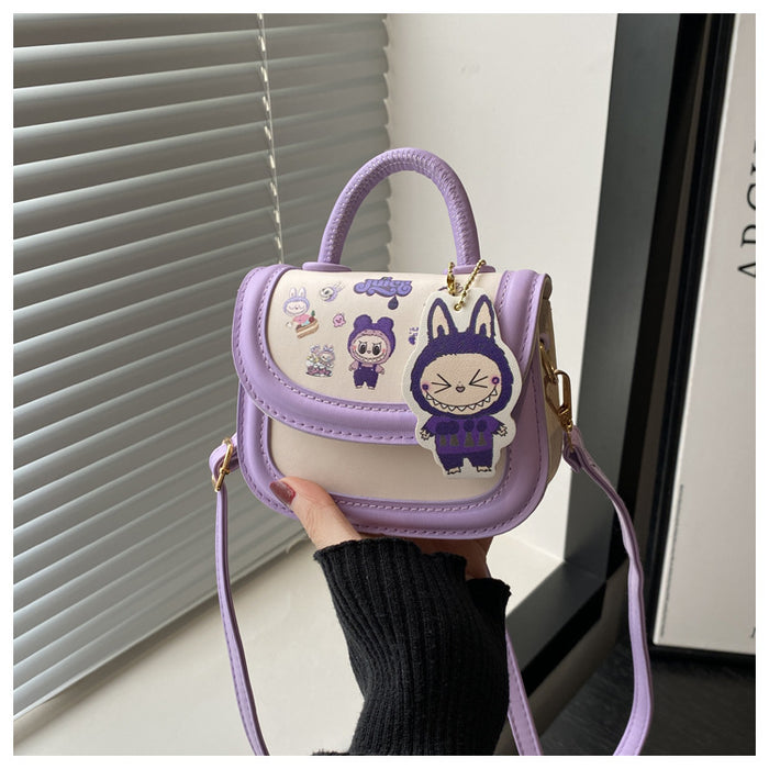 Wholesale Cartoon Cute Printed Girl's Handbag Baby's High Color Value Accessories Coin Purse