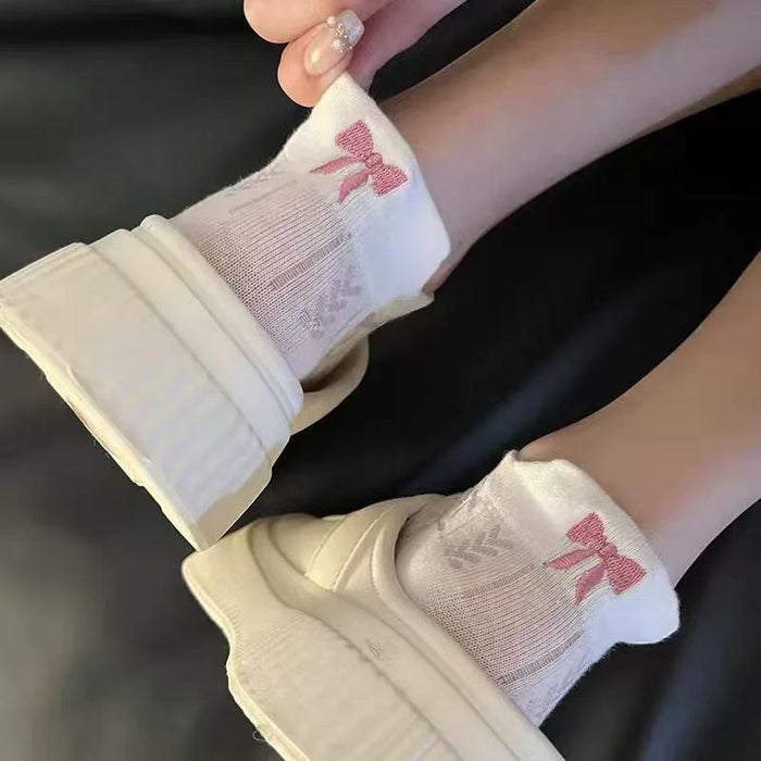 Wholesale Socks, short socks, low cut, cute bow tie, short tube socks