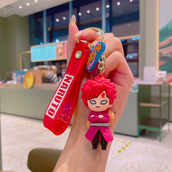 Wholesale Cartoon Silicone Doll Keychain JDC-KC-MingT118