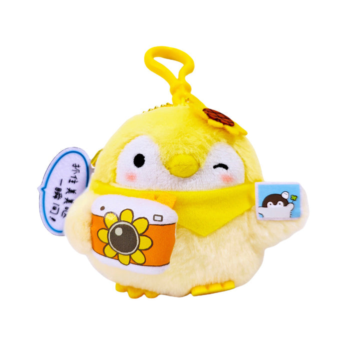 Wholesale Plush doll cute keychain penguin doll school bag accessories bag pendant