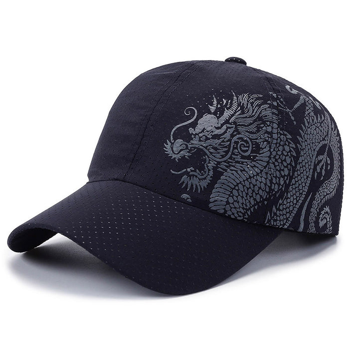 Wholesale Quick drying sports baseball cap, simple duckbill cap, fashionable mesh breathable