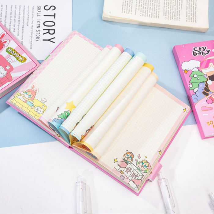 Wholesale Cartoon 32K Hard Surface Cute  Notebook