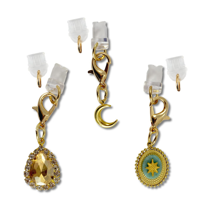 Wholesale Cute printed kitten Mobile Phone Stands charm