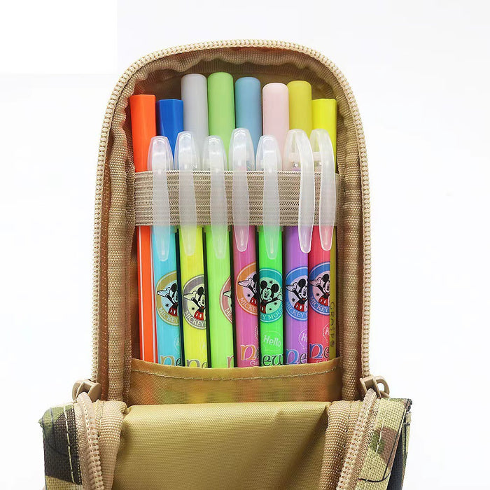 Wholesale Pencil Bags Camouflage Zipper Storage Stationery