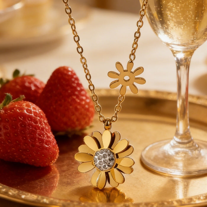 Wholesale 2pcs stainless steel small necklace