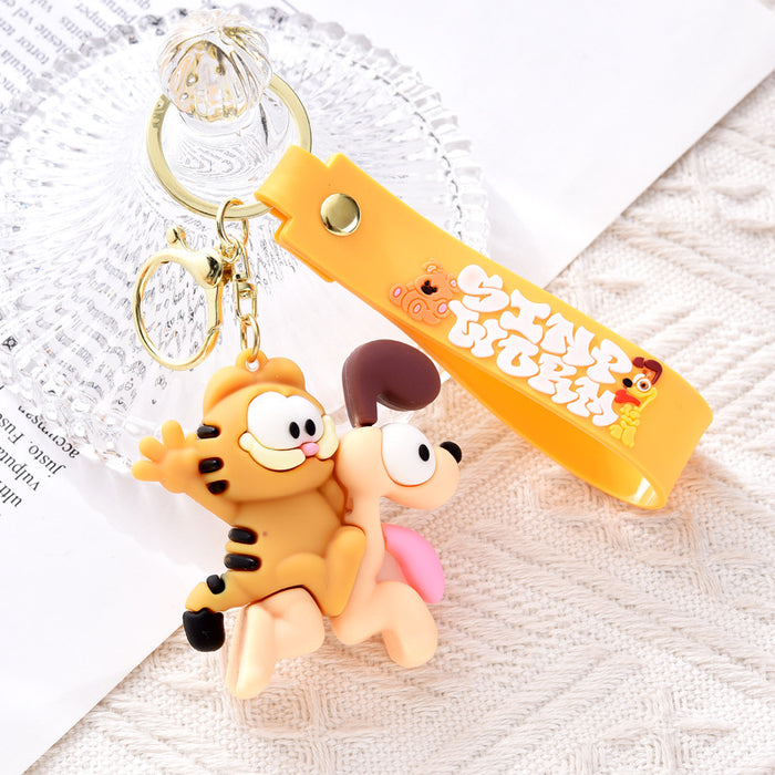 Wholesale Cute Cartoon Silicone Anime Keychain