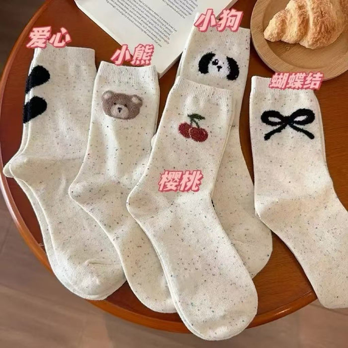 Wholesale Playful and Cute Socks Children's Bow Middle Socks