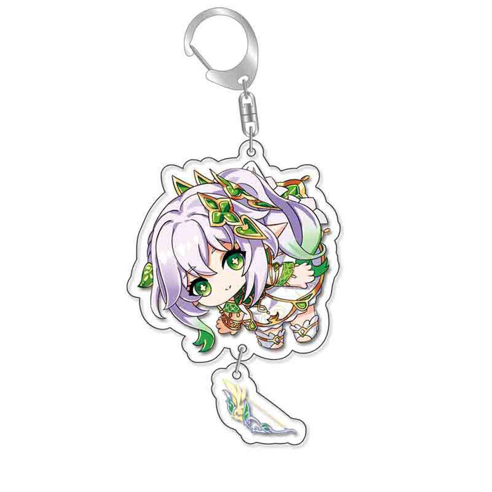 Wholesale Anime peripheral Yuan acrylic keychain accessory