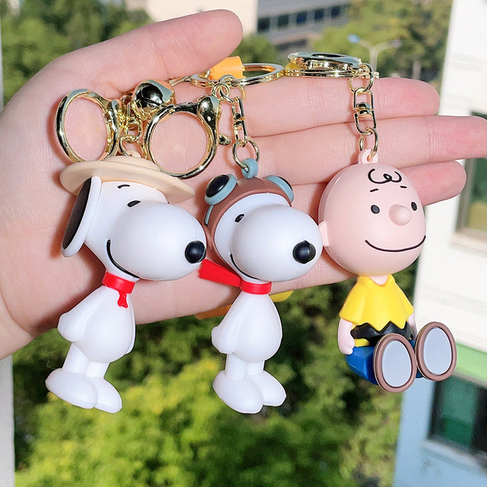Wholesale Cartoon Silicone Creative Keychains