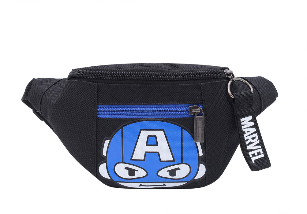 Wholesale New Mini Printed Shoulder Bag Cartoon Anime Waist Bag Crossbody Bag Cute Chest Bag
