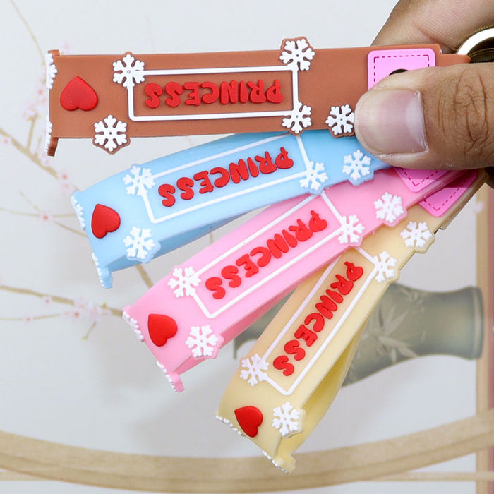 Wholesale Keychain Pendant Little Sheep Doll  Key Chain Ring Claw Machine Small Gift