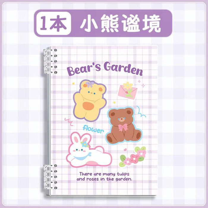 Wholesale A5 Loose Leaf Notebook Green Cover Creative Trendy Design for School Office Daily Use Resale