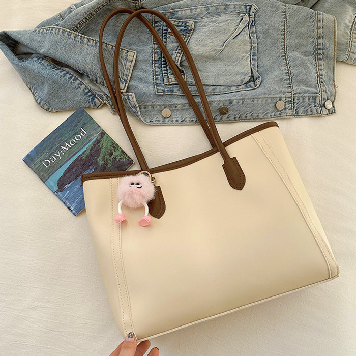 Wholesale New versatile one shoulder tote bag with atmospheric commuting texture