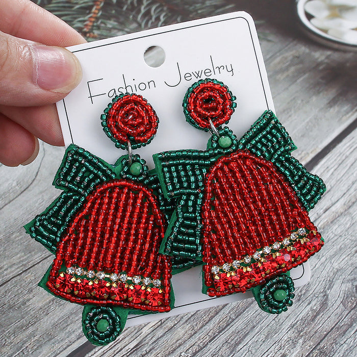 Wholesale Christmas tree  earrings  jewelry