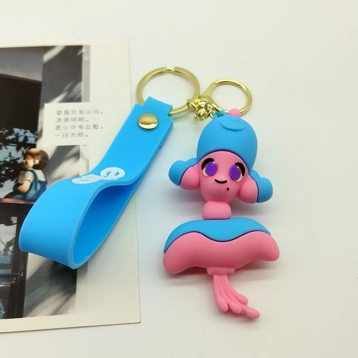 Wholesale  Keychain Cartoon Doll Car Keychain Bag Pendant Accessories Small Gift
