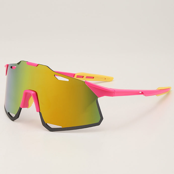Wholesale Cycling glasses, outdoor sports, windproof and UV resistant sunglasses, frameless sunglasses, day and night dual-use