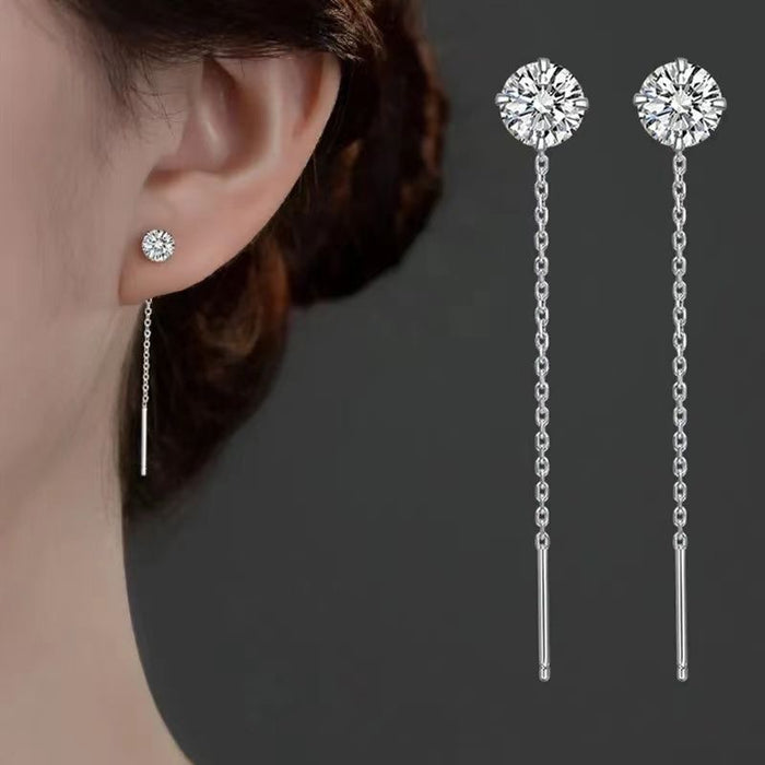 Wholesale High end tassel ear chain earrings