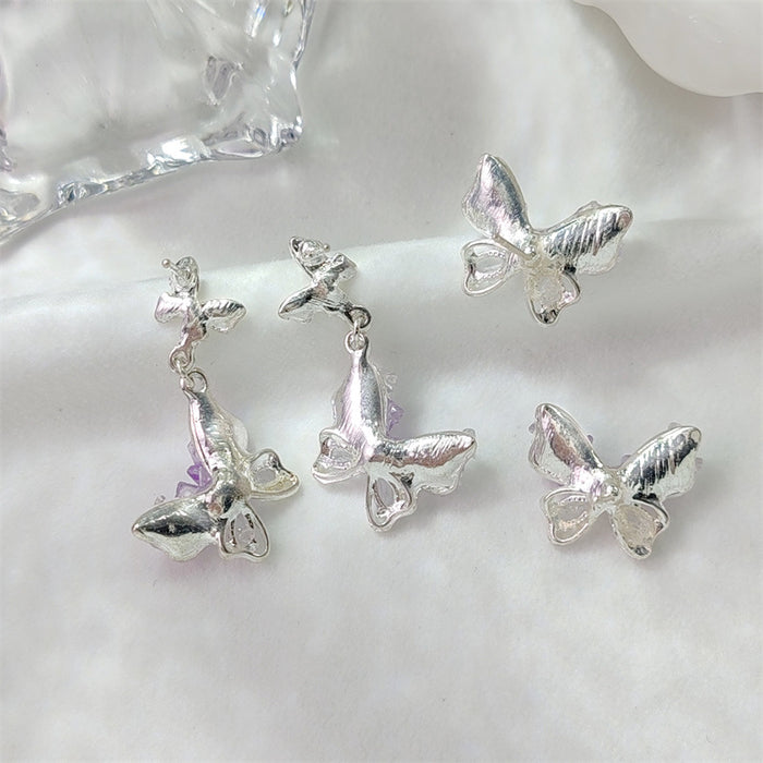 Wholesale Butterfly earrings, elegant earrings, high-end and exquisite earrings
