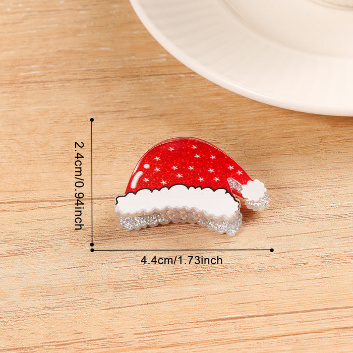 Wholesale Accessories Christmas atmosphere glitter small clip