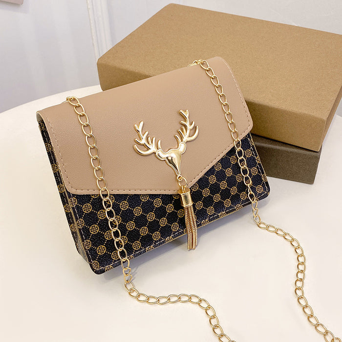 Wholesale Fashion diamond grid chain bag