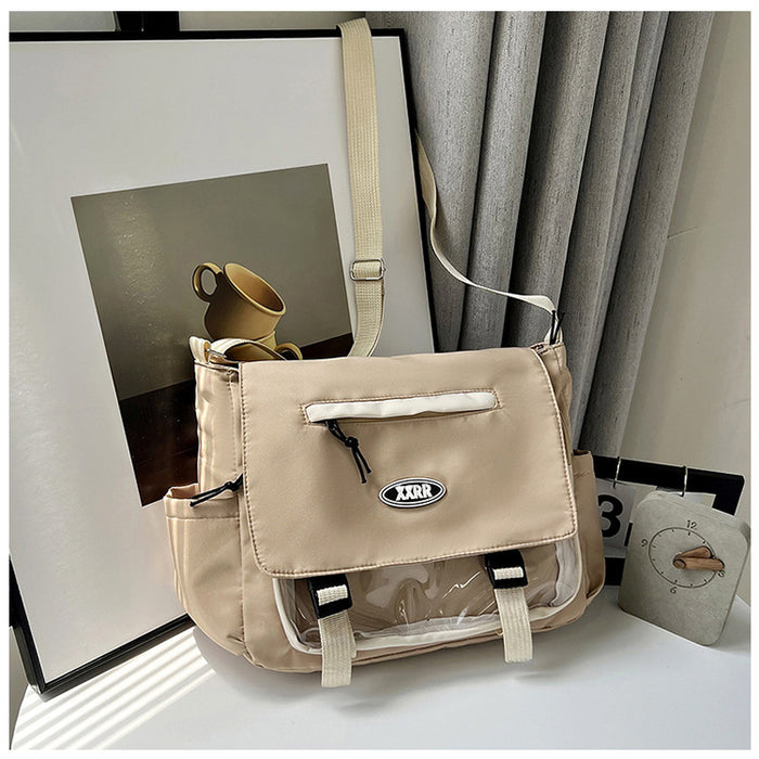 Wholesale Large Capacity One-shoulder Cute Campus Messenger Bag JDC-SD-HT018