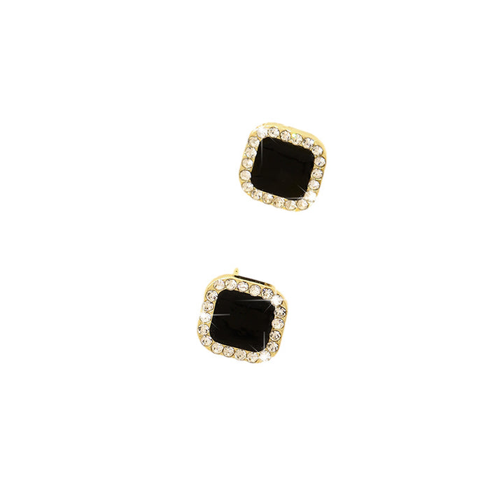 Wholesale Alloy Square Diamond Earrings JDC-ES-MYY011