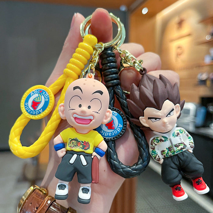 Wholesale Keychain Silicone Doll Decorative Pendant Car Bag Hanging Gift