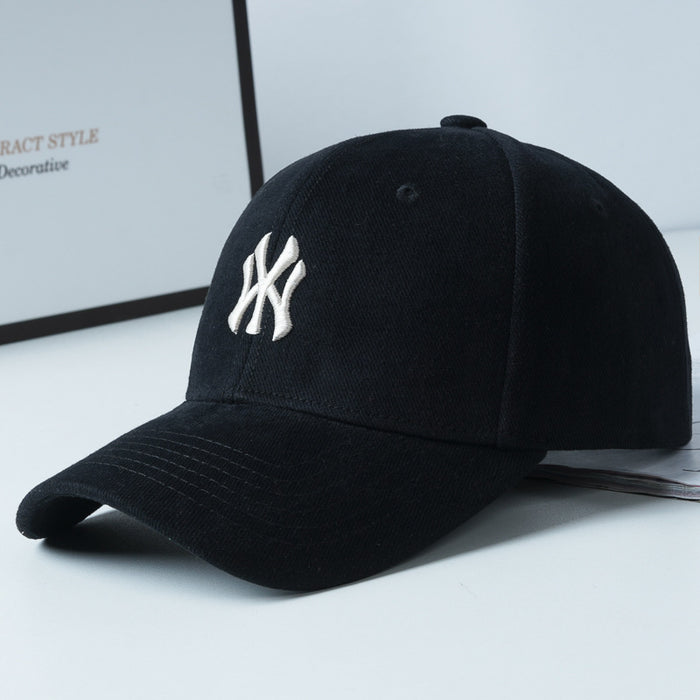 Wholesale Hat women's sanding deepened hard top baseball cap big head