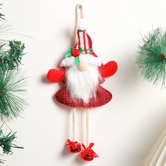 Wholesale Fabric  pendant holiday scene layout Christmas tree pendant Christmas decorations ornaments