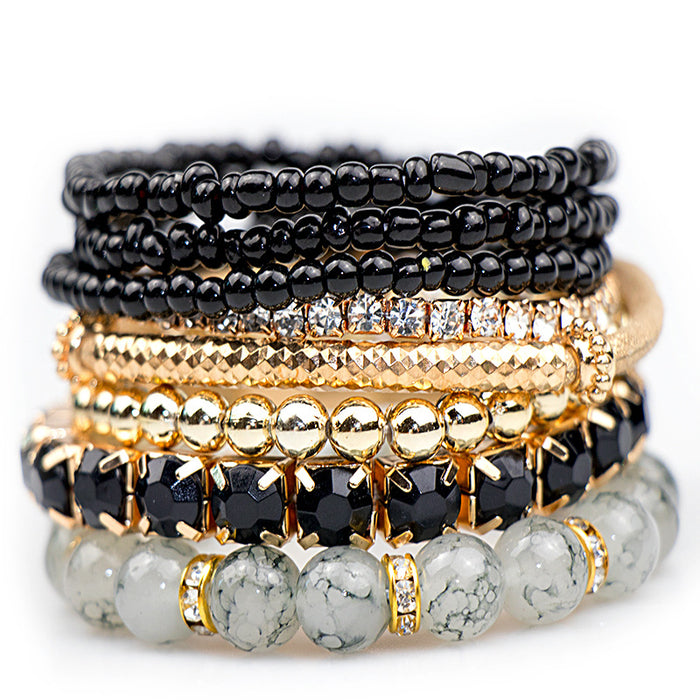 Wholesale Multi-layer Bohemian Bracelets Trendy and Creative Jewelry JDC-BT-NHong002