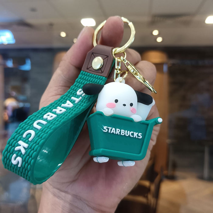 Wholesale PVC Cartoon Doll Keychain JDC-KC-KuangK015