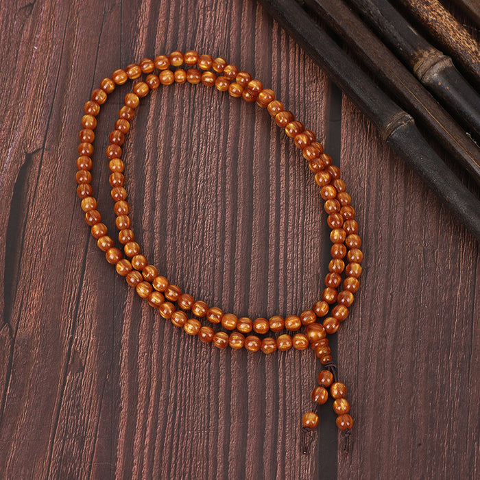 Wholesale Golden Sea Willow Hand String Buddha Pagoda Single Circle Buddha Bead National Style Jewelry