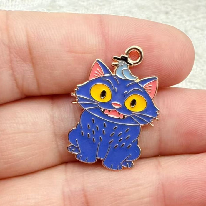 Wholesale 10 PCS KPOP style enamel alloy jewelry DIY charms accessories