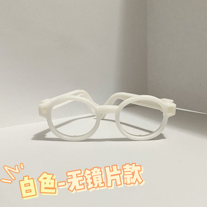 Wholesale 10CM20cm Cotton Doll Rab Cloth Mocking Bear Cute Doll Plush Doll Glasses Toy Accessories