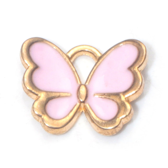 Wholesale Chic Pink Alloy Oil Drip DIY Jewelry Charms Crown Theme for Bracelet Necklace Bag Decoration