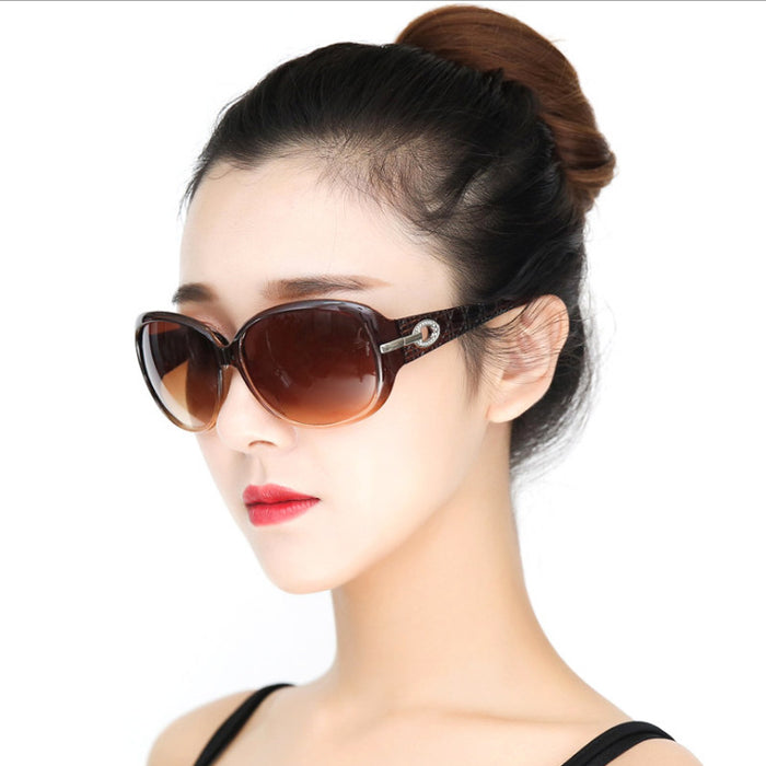 Wholesale Sunglasses, women's sunglasses, women's round face driving glasses, sun protection and UV protection sunglasses