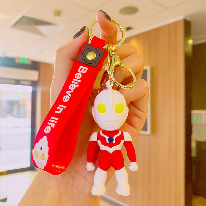 Wholesale Cartoon Doll  PVC Keychain JDC-KC-LiuFan007