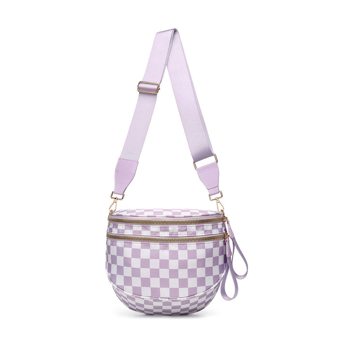 Wholesale Women' s shoulder bag fashionable and versatile Oxford cloth large capacity shell bag lightweight waterproof crossbody sports