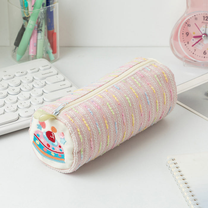 Wholesale Cute Cartoon Strawberry Cake Pencil Bag
