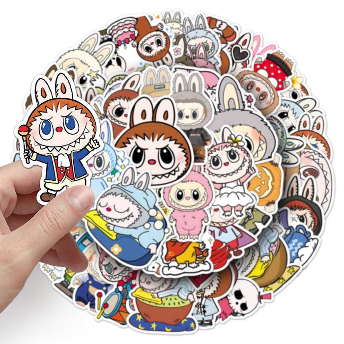 Wholesale 50pcs Cartoon stickers,  cute and stylish decorative mobile phone cases,  computer cup stickers