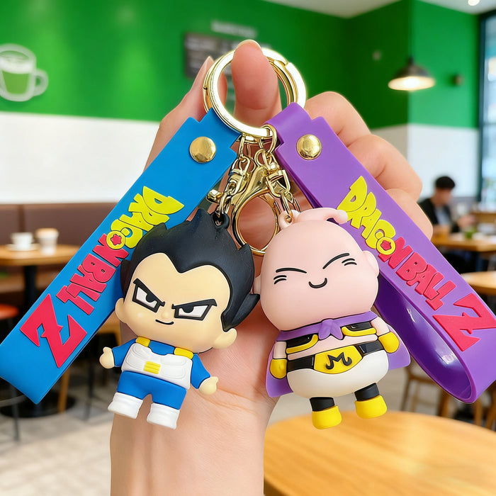 Wholesale Cartoon Keychain Silicone PVC Bag Charm Gift Accessory