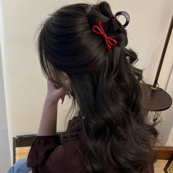 Wholesale Bow shaped back of the head clip, new style with high hair volume, shark clip hair clip and hair accessory