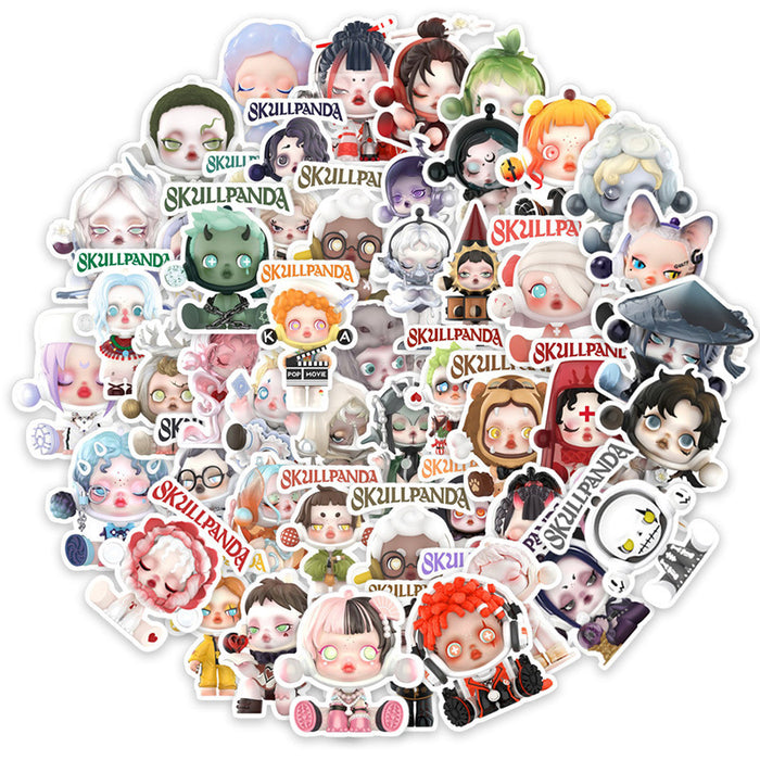 Wholesale Cute cartoon waterproof stickers for mobile phones,  computers,  and water cups