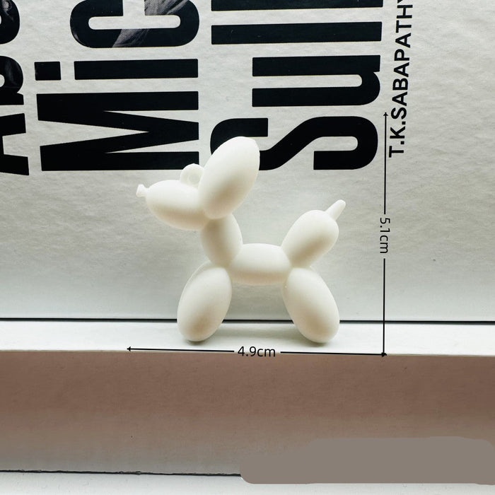 Wholesale Cartoon balloon dog keychain  bag pendant room decoration car ornaments doll accessories