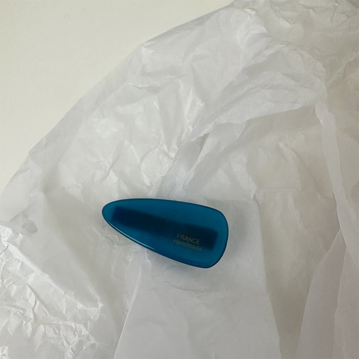 Wholesale Elliptical hair clip with side bangs, simple and elegant headband clip