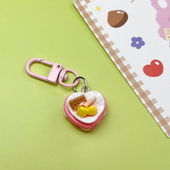 Wholesale Rainbow Cute 3D Keychain Girl's Bag Pendant Pendant