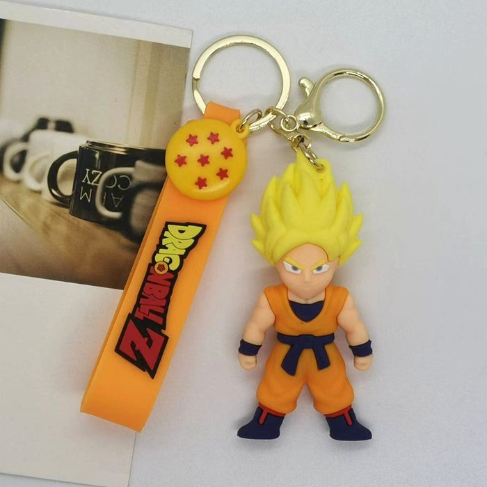 Wholesale Anime cartoon keychain pendant bag car keychain accessories