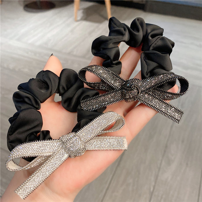 Wholesale Rhinestone Crystal Hairpin Hairpin Hair Ring Girl Top Clip Back Head Headdress