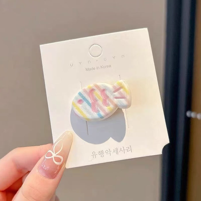 Wholesale Hair clip, macaron, small fish, bangs, cartoon, versatile headband, hair clip